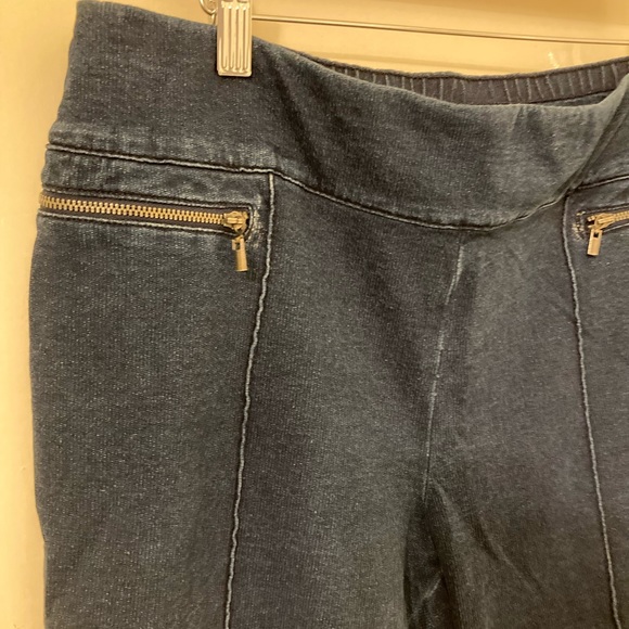 Style & Co Stretch Pants Stretch Jeans. Blue Jeans Jeggings Dungarees Size Large - Picture 2 of 4